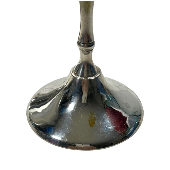 Vintage International Silver Co Silverplated Goblets Set of 4 Wine Glass India - Picture 5 of 10